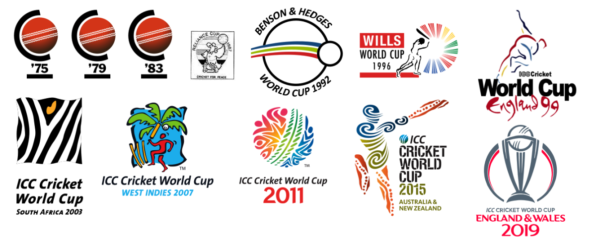 ICC Cricket World Cup logos